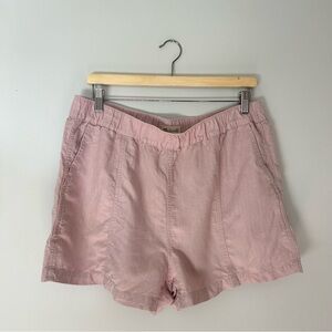 Madewell Linen-Blend Easy Pull-On Shorts Large